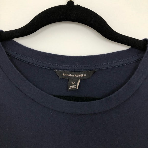 Banana republic navy couture tees - Picture 4 of 6